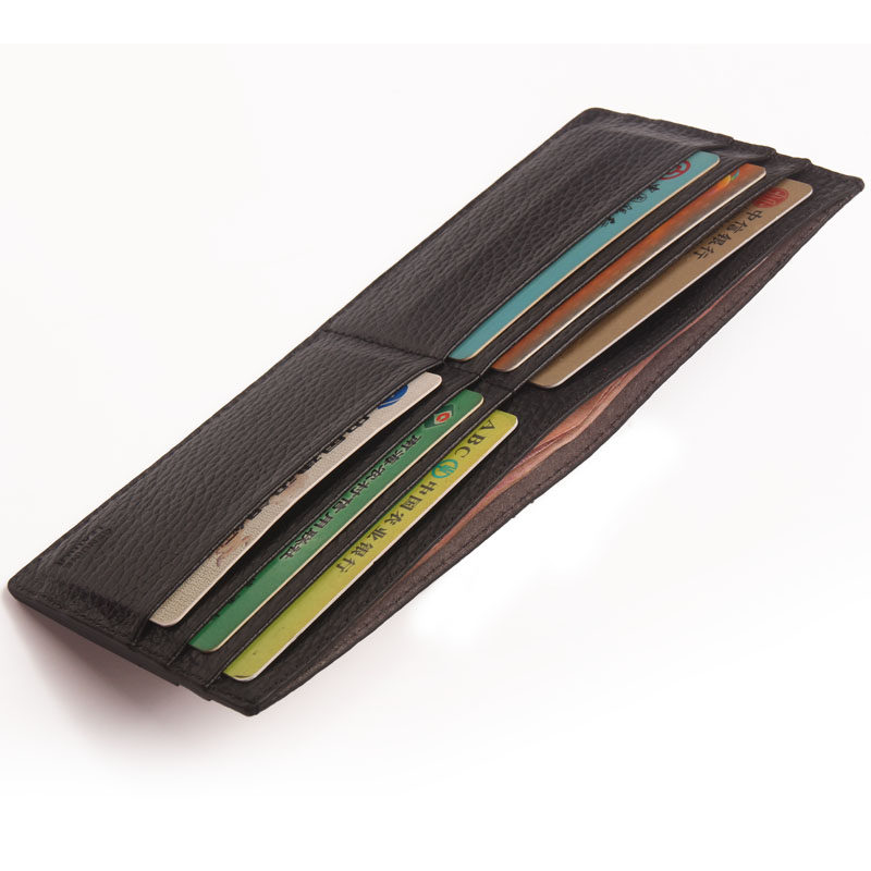 长卡包男士多卡位超薄头层牛皮钱包放银行卡夹信用卡套时尚