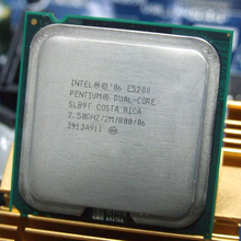 2.50GHZ 800 65纳米 双核处理器 775针CPU 台式 E5200