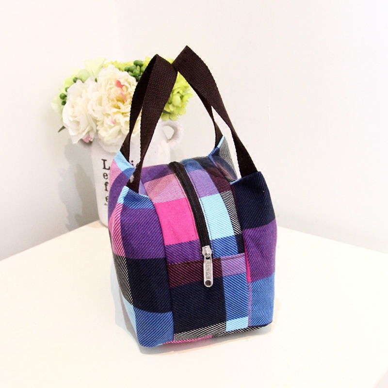 2015 Day Hanfeng Fan cloth fresh hand handbag lunch bag hand bag of mixed colors fabric casual fashion Mummy package