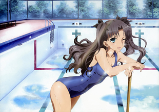 日本动漫海报 圣杯之战命运之夜Fate/stay night动漫装饰画D7805C