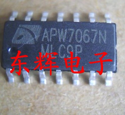 贴片 APW7067N 进口PWM控制器IC芯片 SOP-14 可直拍