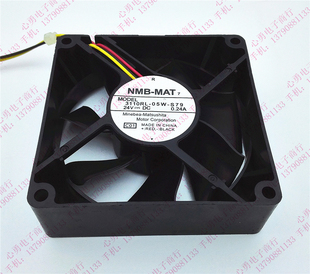 美蓓亚3线散热风扇 3110RL 0.24A NMB 8025 24V MAT S79 原装 05W