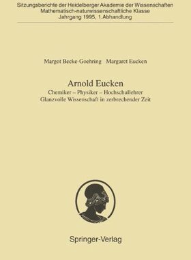 【预订】Arnold Eucken: Chemiker Physiker Hoc...