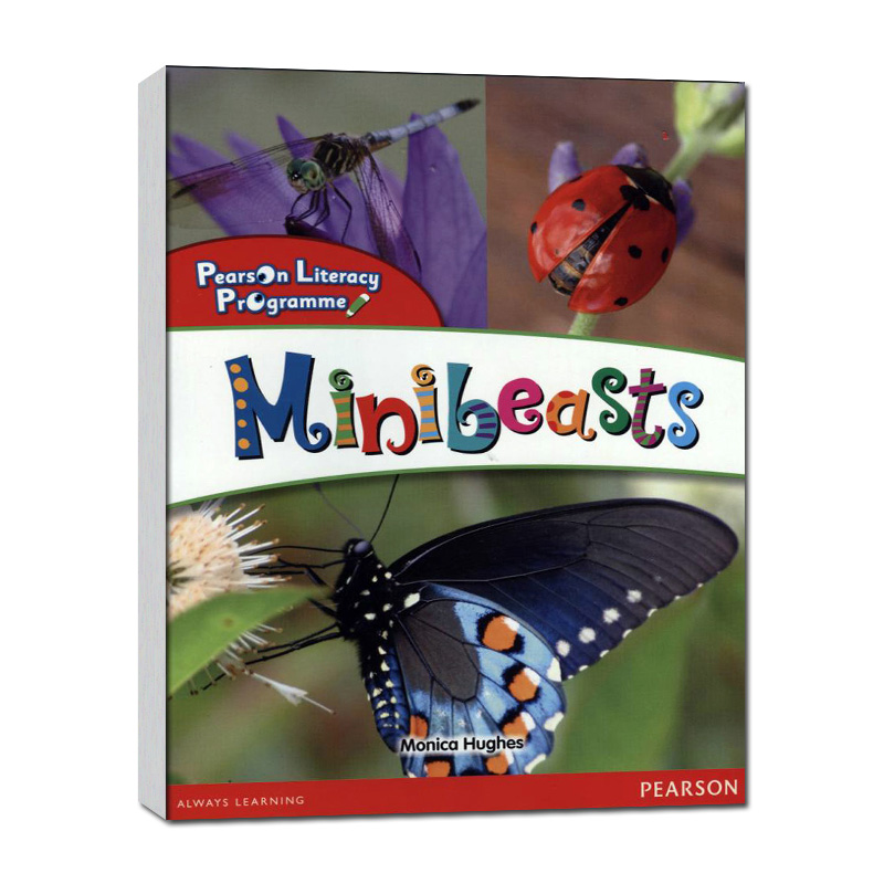 英文原版读物Pearson Literacy Programme Minibeasts小学一年级