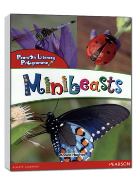 英文原版读物Pearson Literacy Programme Minibeasts小学一年级