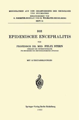 【预订】Die Epidemische Encephalitis