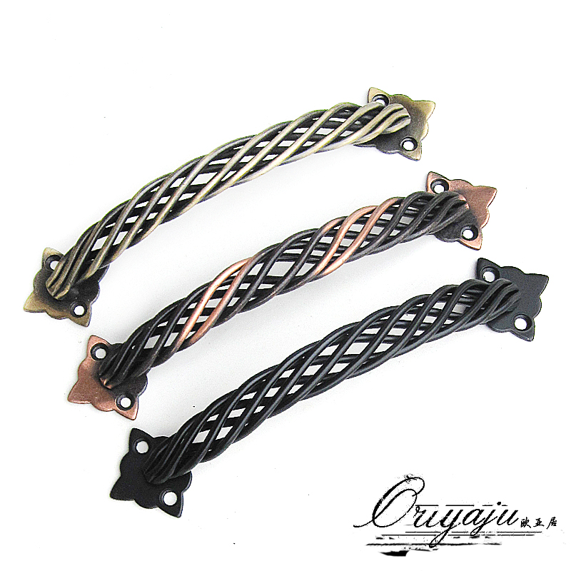 古铜/KN-GT 欧式古典拉手鸟笼拉手田园橱柜拉手抽屉拉手房门拉手