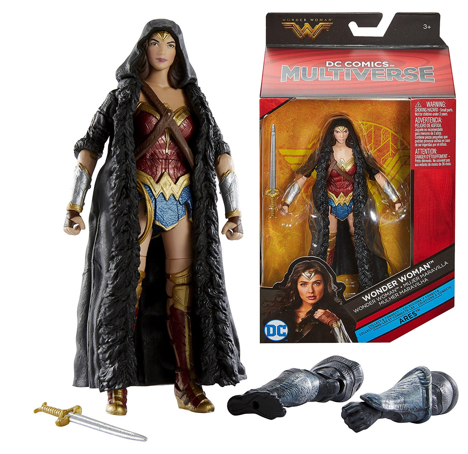 【孩仕宝】玩具模型 正义联盟 dcc 电影版 神奇女侠 披风版 可动