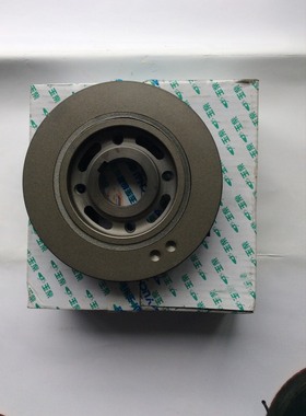 原装玉柴4110发动机曲轴皮带轮减震器530-1005030D正品YC4E国二三