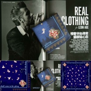 星曌●圣诞礼品圣殿天使棉质男女手帕圣城手绢弟兄手巾同工汗巾