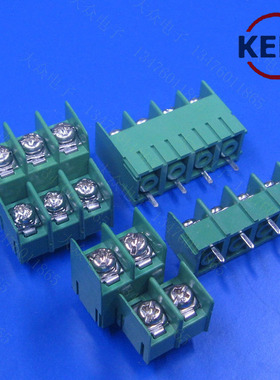 科发KEFA KF-7.62HL 2P3P4P 可拼接 栅栏式高低位 接线端子7.62mm