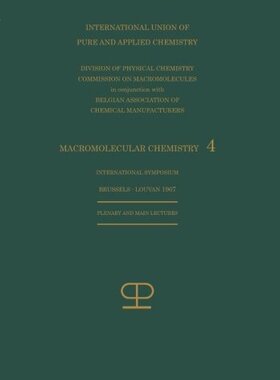 【预订】La Chimie Macromoleculaire-4 / Macro...