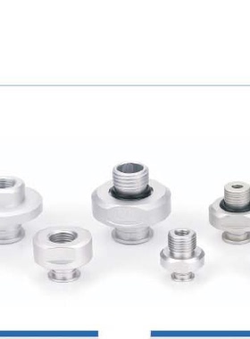 AIRBEST阿尔贝斯真空吸盘金具支架真空吸盘连接头连接杆AZPT18