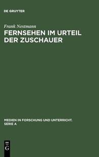 【预售】Fernsehen Im Urteil Der Zuschauer