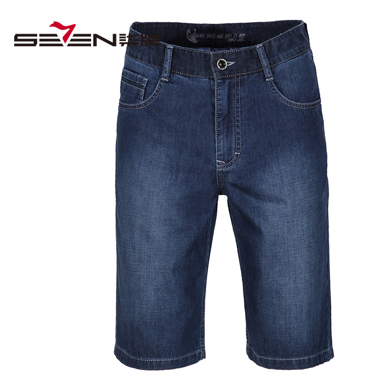 Jeans pour adolescent SEVEN7 en coton pour été - Ref 1484069 Image 1