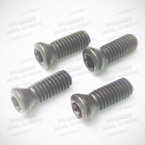 高强度发黑梅花头刀把螺丝 梅花螺丝刀架螺丝M2 M2.5 M3 M3.5*L