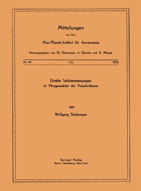 【预订】Direkte Teilchenmessungen Im Morgens...