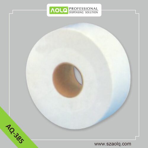 AOLQ奥力奇大盘卷纸擦手纸抹手纸卫生纸AQ-385纯木浆大卷纸巾公共