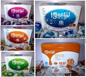 12克20博味园盐焗深海小鱼干酱汁糖醋小鱼仔麻辣毛毛鱼香辣小鱼仔