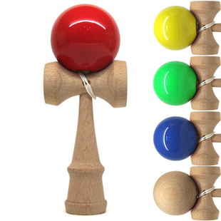 免邮 费 标准Kendama 木制技巧球 专业剑玉 比赛专用剑球