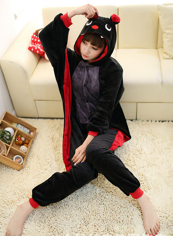美国动物法拉绒连体睡衣加厚包邮
