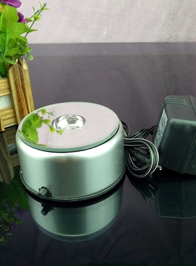 发光旋转插电卧室桌面小夜灯底座