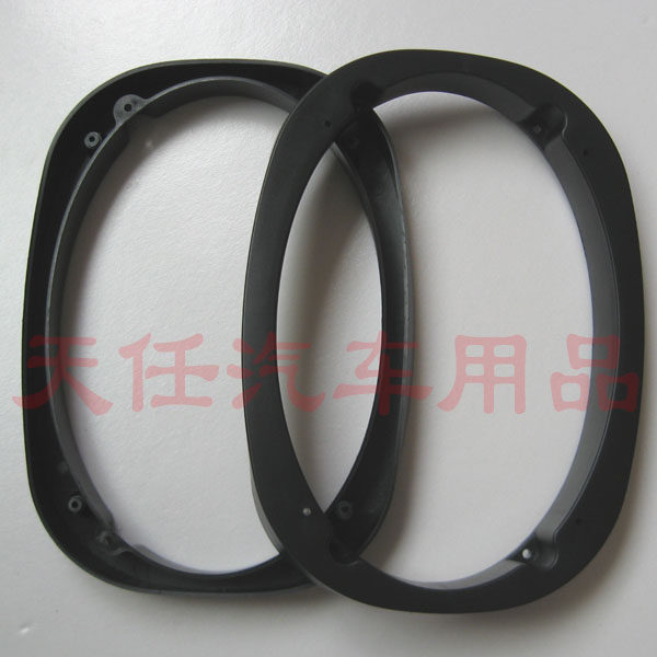 6*9寸汽车喇叭同轴喇叭垫圈6X9塑料解决共震及安装深度问题一对价