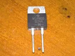 【原装拆机】MUR820 U820 快恢复二极管 高频整流管 电子元器件