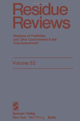 【预售】Residue Reviews: Residues of Pesticides and Ot...