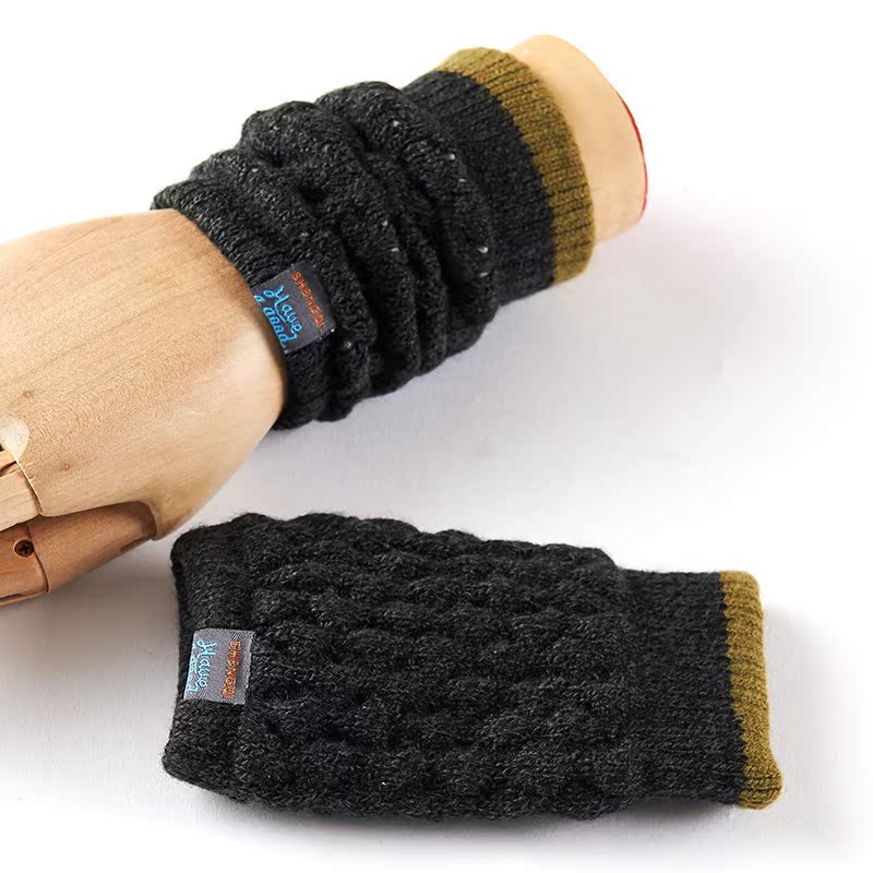 Gants pour homme REALBY    en de laine - Ref 2781392 Image 4