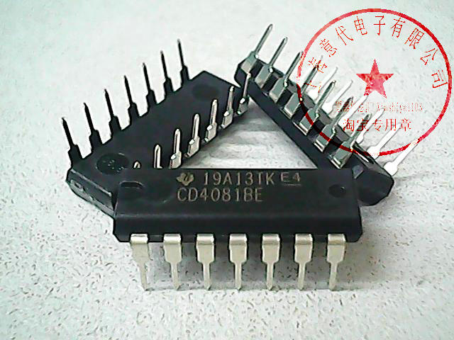 CD4081BE  TI   DIP-14【全新原装】赛格市场G332室实体店 现货