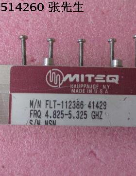 MITEQ FLT-112386-41429 4.825-5.325GHz SMA 射频同轴带通滤波器
