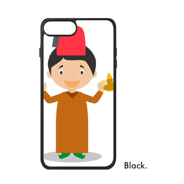 适用于iPhone帽子摩洛哥卡通人物Xr手机壳max保护套678plus硅胶11