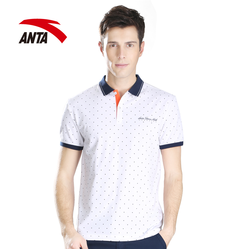 Polo sport homme ANTA en coton - Ref 551551 Image 2