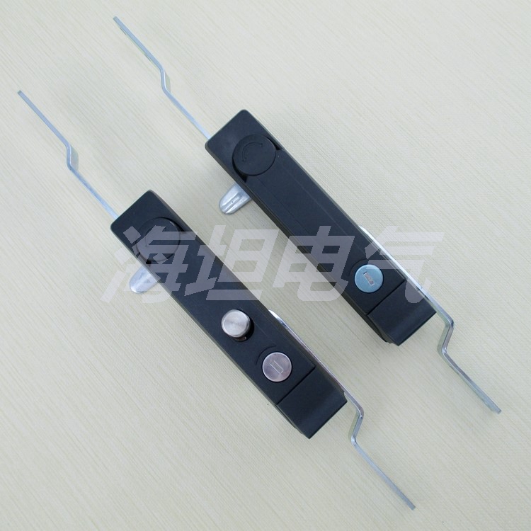 海坦电气 MS800-G连杆锁 开关控制柜锁 配件箱铁皮柜锁 黑色