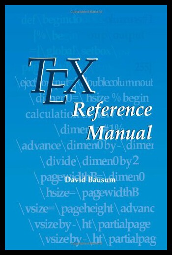 【预售】Tex Reference Manual