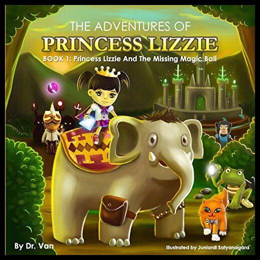 【预售】Princess Lizzie and the Missing Magic Ball: Book