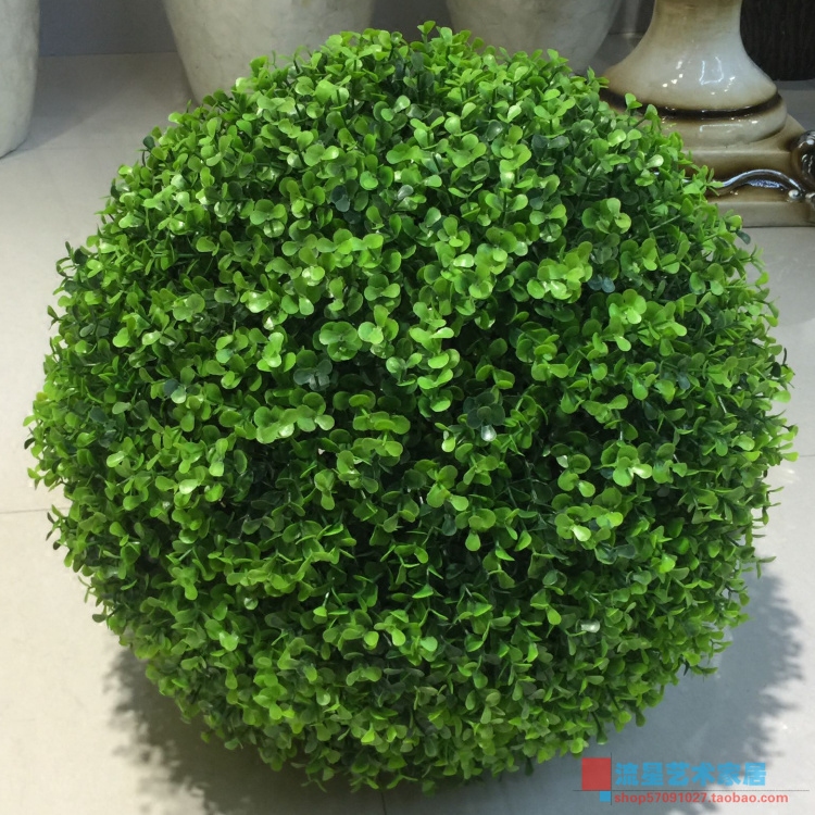 草球仿真绿色植物套装花艺装饰