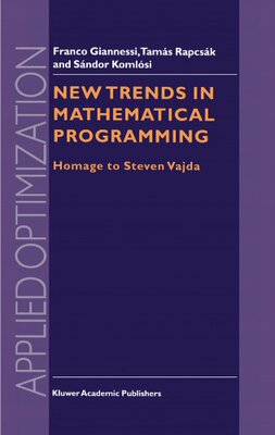 【预订】New Trends in Mathematical Programmi...