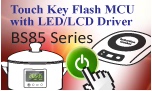 合泰BS85B12-3 SSOP28 LCD/LED驱动8-Bit触控按键式Flash单片机