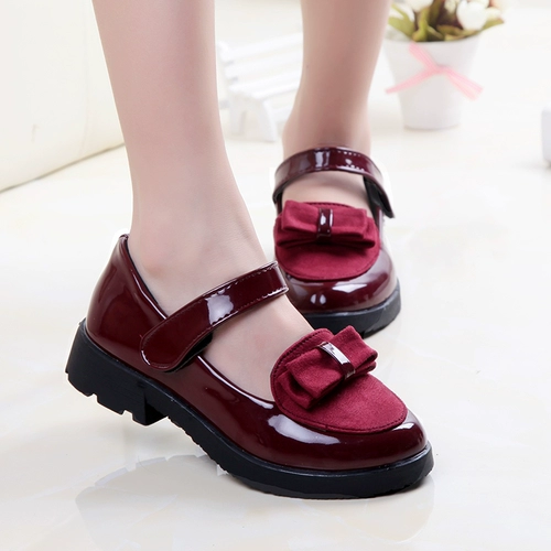 Обувь для кожаной обуви, детские туфли для принцессы, подходит для подростков