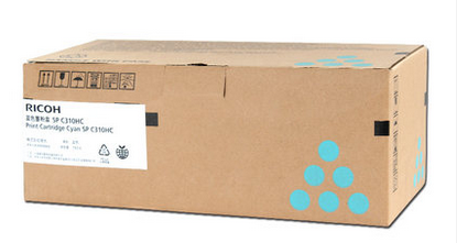 理光蓝色硒鼓墨粉盒