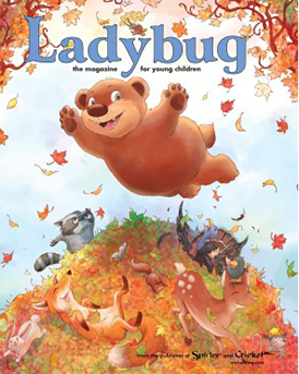 包邮 LADYBUG 全年预定（共9期）美国英文原版 儿童休闲读物期刊