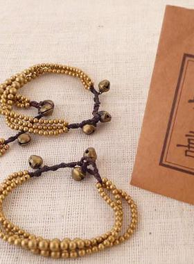 泰国蜡绳手链个性饰品女未镶嵌