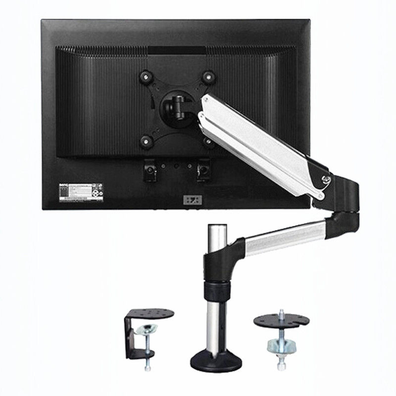 奇朗桌面液晶电脑显示器支架/伸缩/旋转/升降/床上/气压