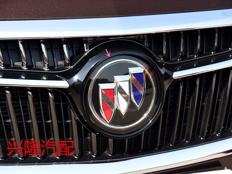 别克全新一代君越16 17款新君越前中网标 前别个标志  前圆标志