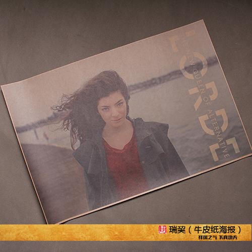 新西兰才女lorde海报洛德Royals写真画报格莱美奖Yelich-O'Connor