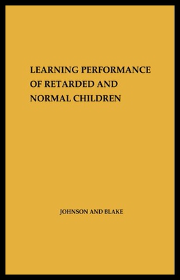 【预售】Learning Performance of Retarded and Normal Child