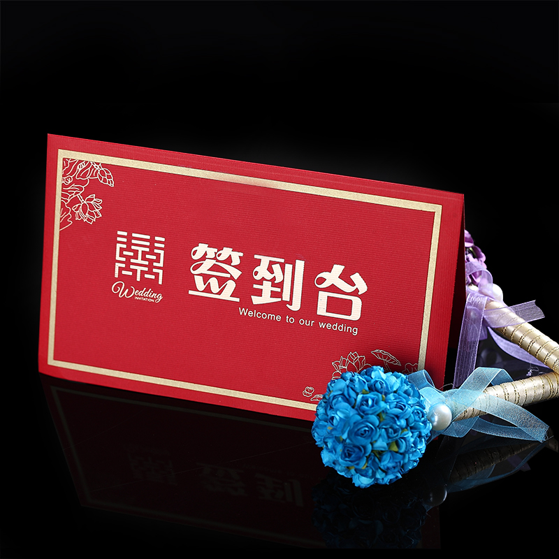 结婚签到台 席位卡 vip桌卡 报喜鸟签到台 婚礼签到 台卡来宾签到|msdalam kategori bekalan perayaan/hadiah, kad kerusi - dari Buy2taobao.com untuk memberikan perkhidmatan ejen Taobao profesional membeli