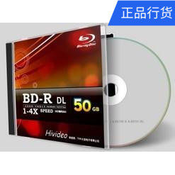 Hivideo刻录盘TDK代工蓝光50G BD-R DL 50GB可打印蓝光盘空白